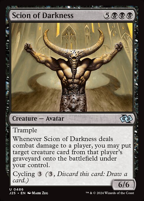 Scion of Darkness — Front