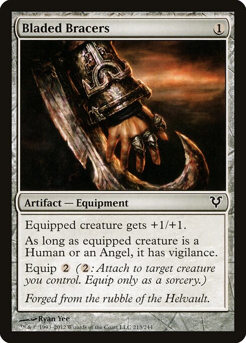 Bladed Bracers — Front