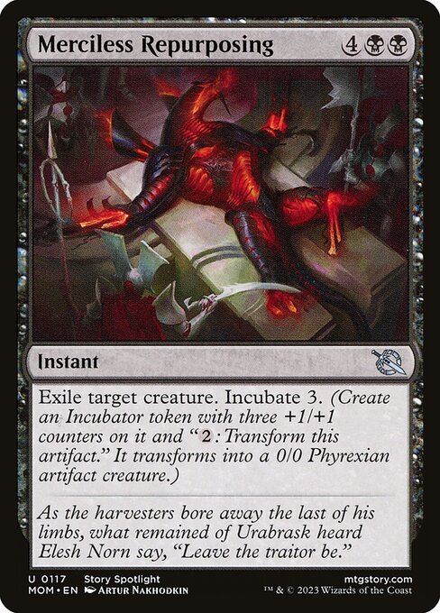 Merciless Repurposing — Front