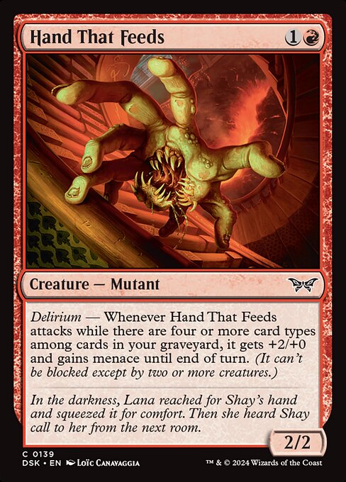Hand That Feeds — Front