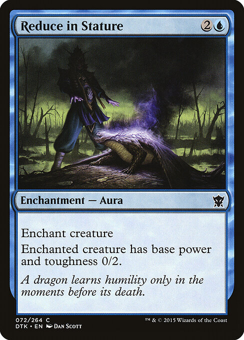 Reduce in Stature — Front