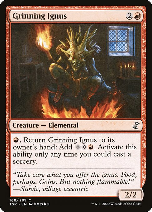 Grinning Ignus — Front
