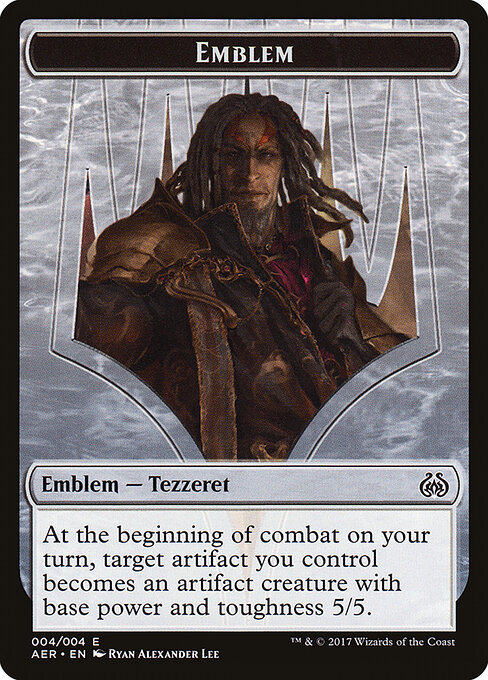 Emblem - Tezzeret the Schemer — Front