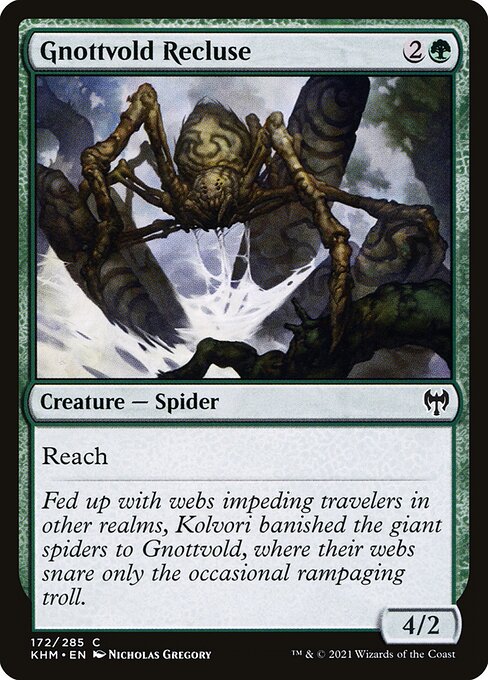 Gnottvold Recluse — Front