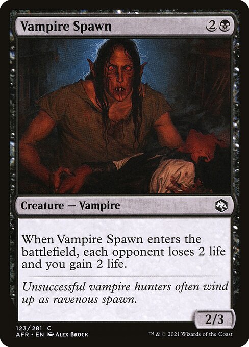 Vampire Spawn — Front
