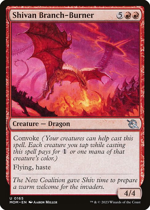 Shivan Branch-Burner — Front