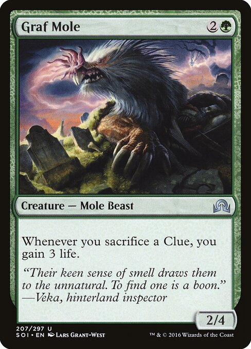 Graf Mole — Front
