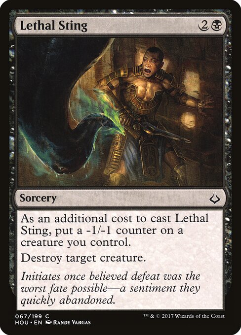 Lethal Sting — Front