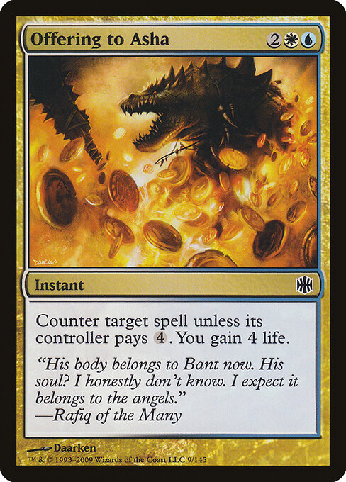 Offering to Asha — Front