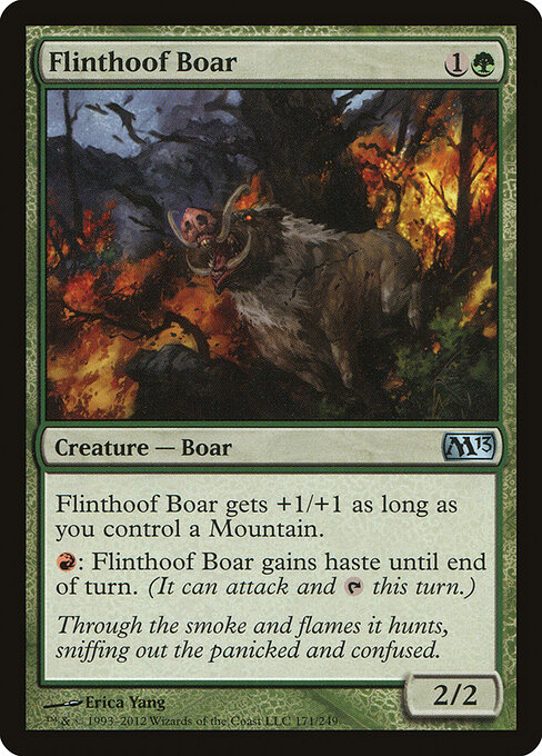 Flinthoof Boar — Front
