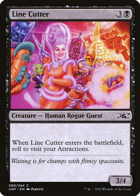 Line Cutter — Front