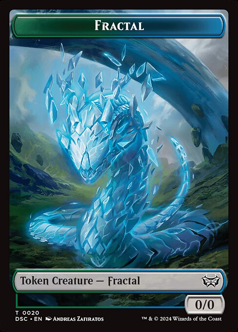 Fractal // Scarecrow Double-Sided Token