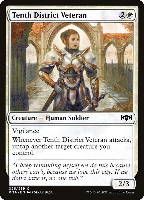 Tenth District Veteran — Front