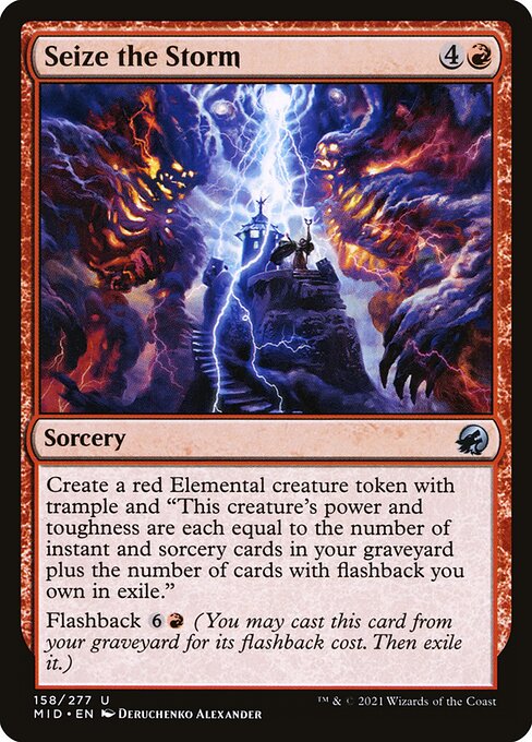 Seize the Storm — Front