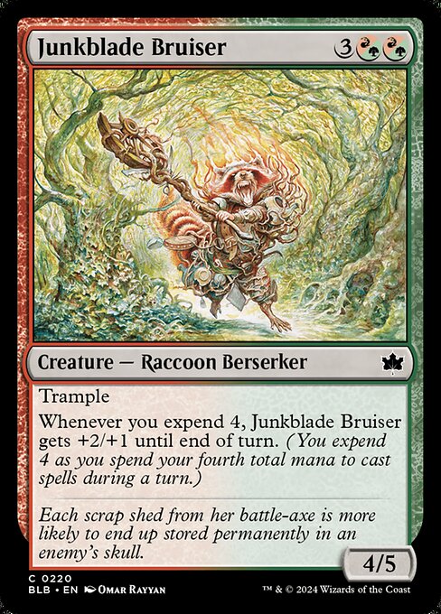 Junkblade Bruiser — Front