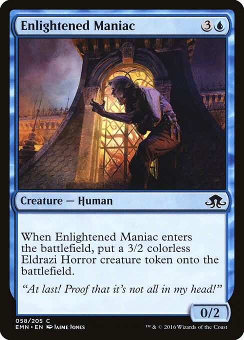 Enlightened Maniac — Front