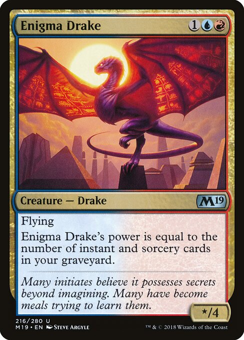 Enigma Drake — Front