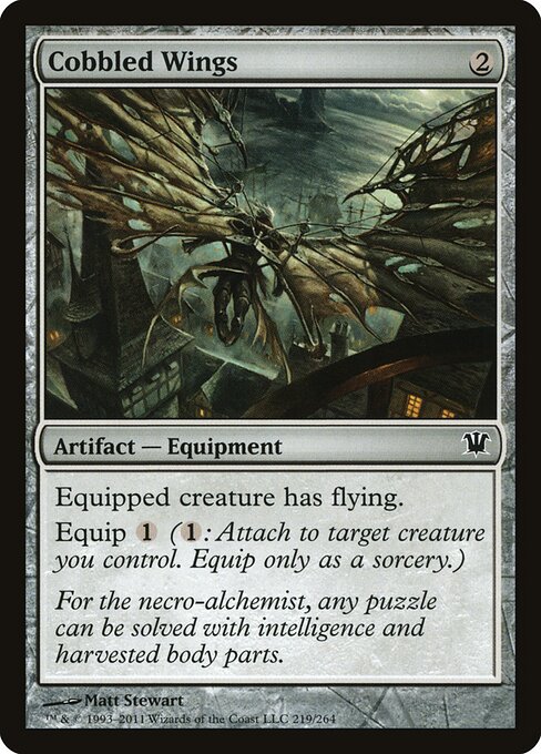 Cobbled Wings — Front