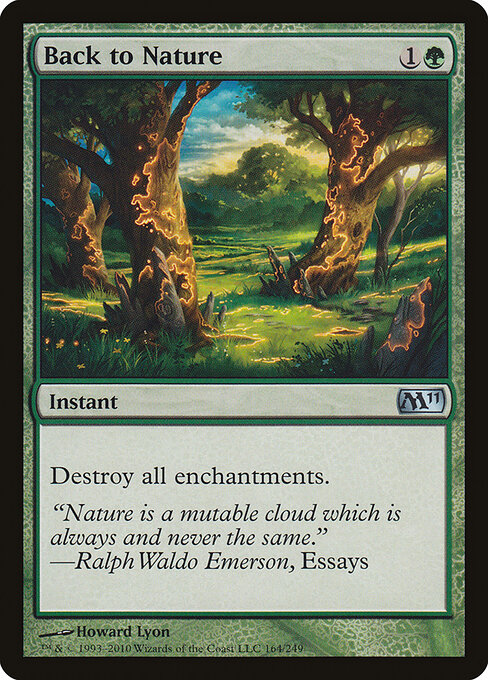 Back to Nature — Front