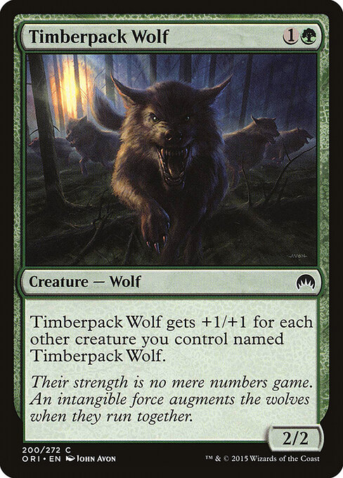 Timberpack Wolf — Front
