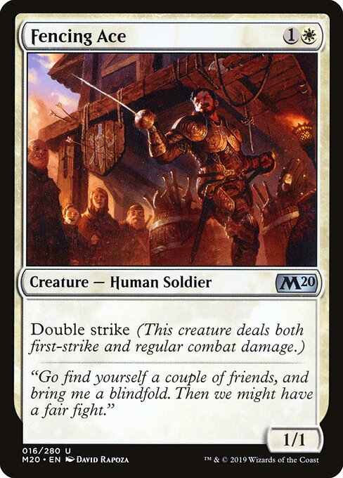 Fencing Ace — Front