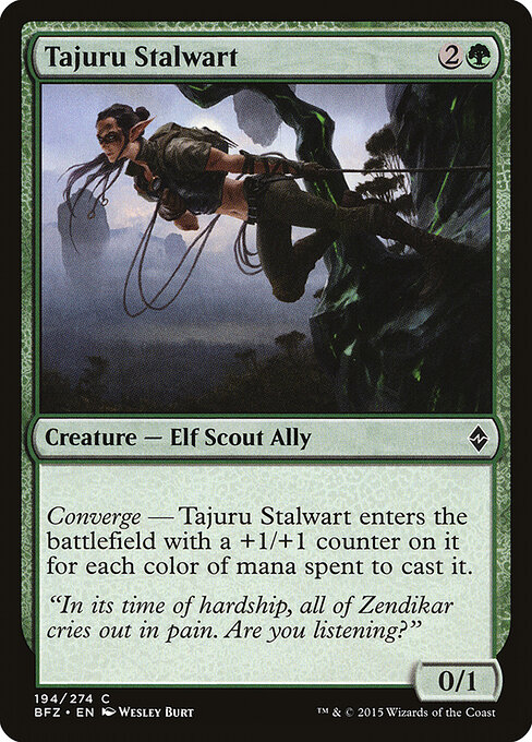 Tajuru Stalwart — Front