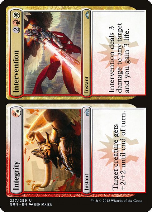 Integrity // Intervention — Front