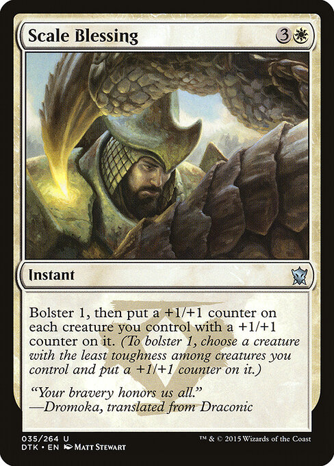 Scale Blessing — Front