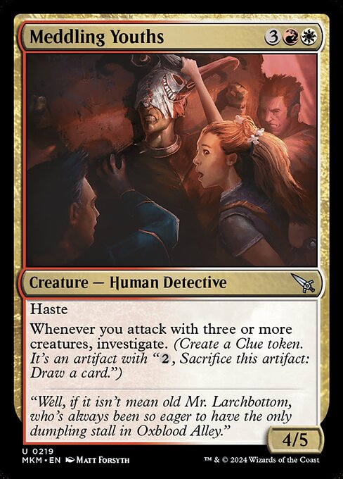 Meddling Youths — Front