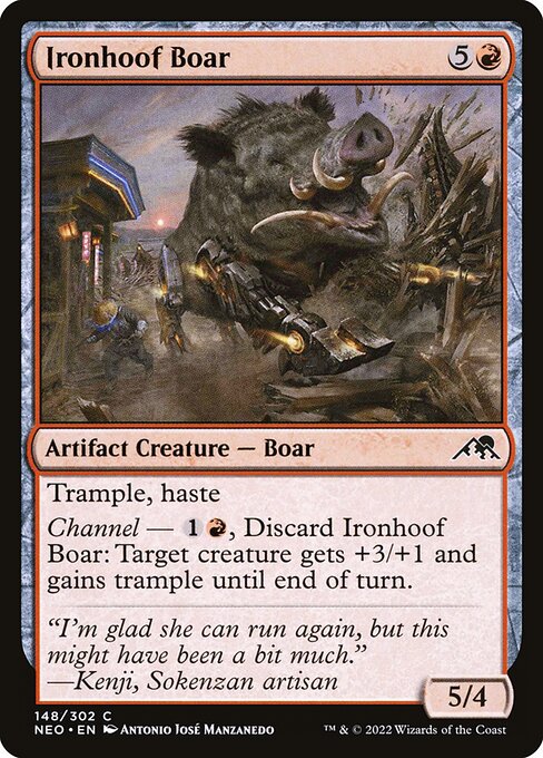 Ironhoof Boar — Front