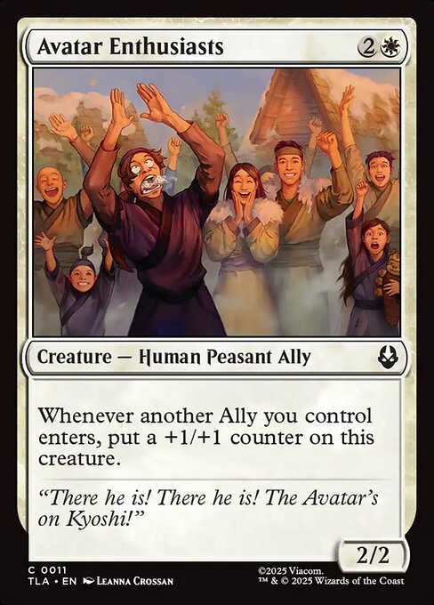 Avatar Enthusiasts — Front