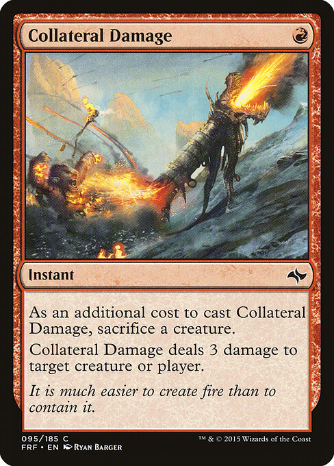 Collateral Damage — Front