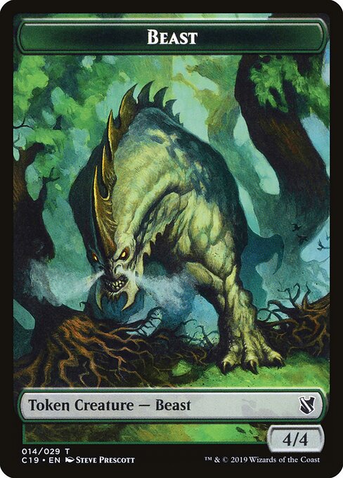 Beast (014) // Wurm Double-Sided Token
