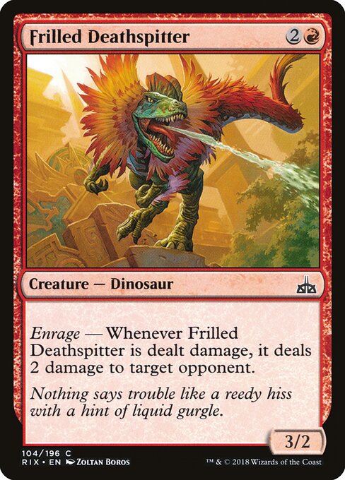 Frilled Deathspitter — Front