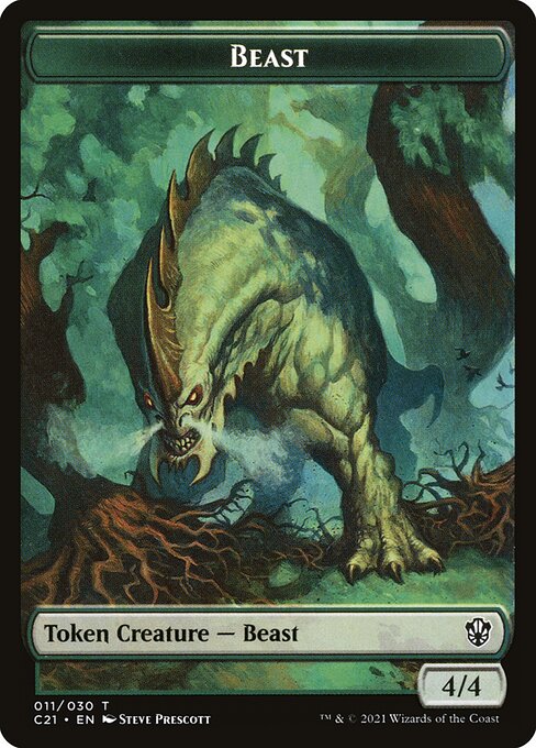 Beast (011) // Insect Double-Sided Token