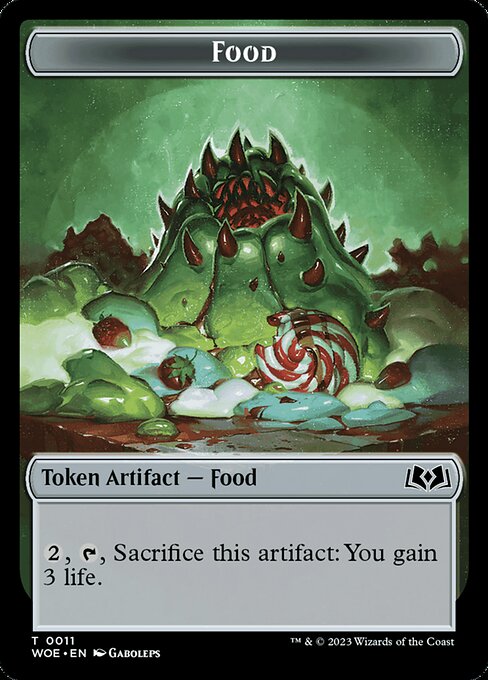 Food Token (0011) — Front