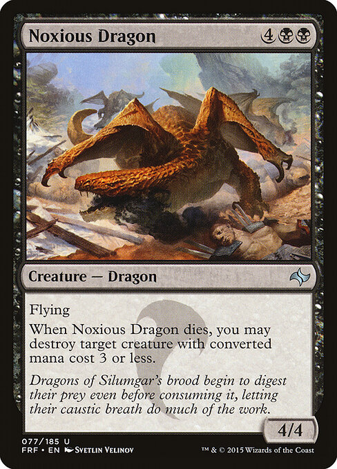Noxious Dragon — Front