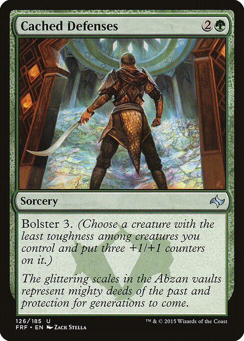 Cached Defenses — Front
