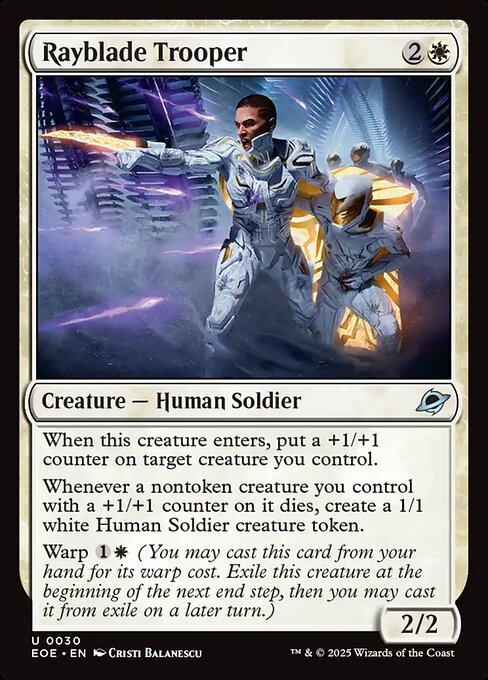 Rayblade Trooper — Front