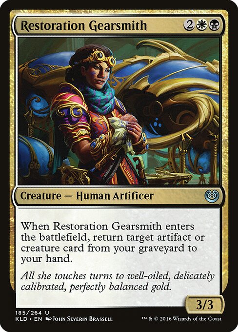 Restoration Gearsmith — Front