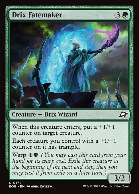 Drix Fatemaker — Front