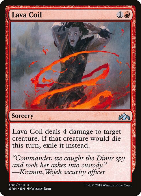 Lava Coil — Front