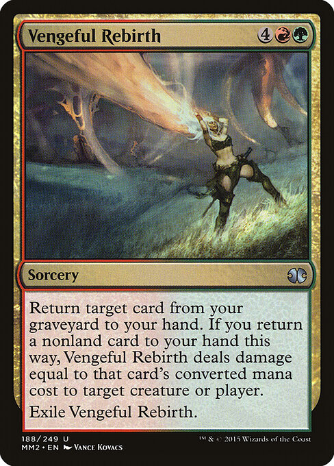 Vengeful Rebirth — Front