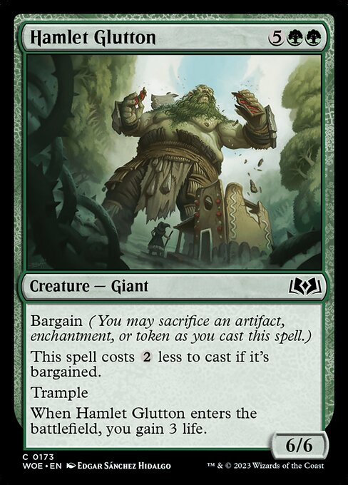 Hamlet Glutton — Front