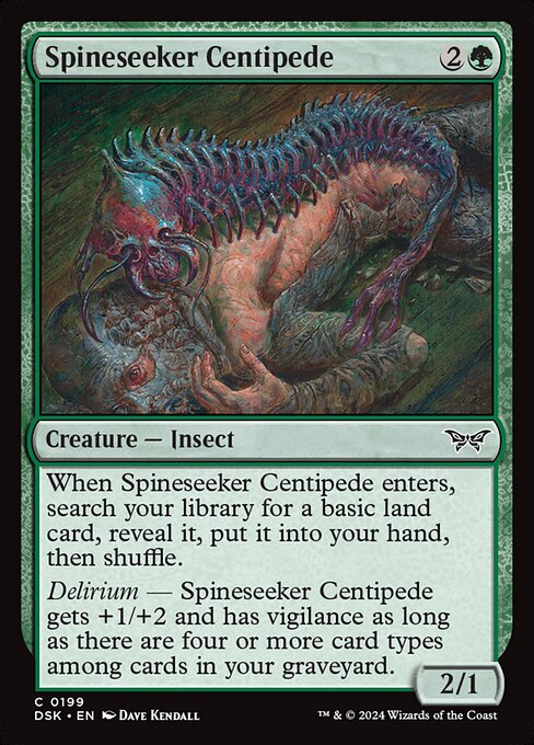 Spineseeker Centipede — Front