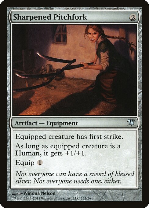Sharpened Pitchfork — Front