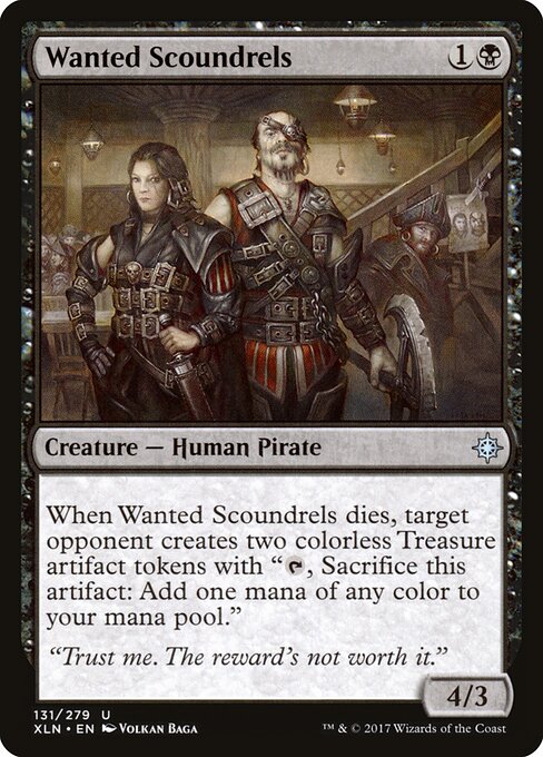 Wanted Scoundrels — Front