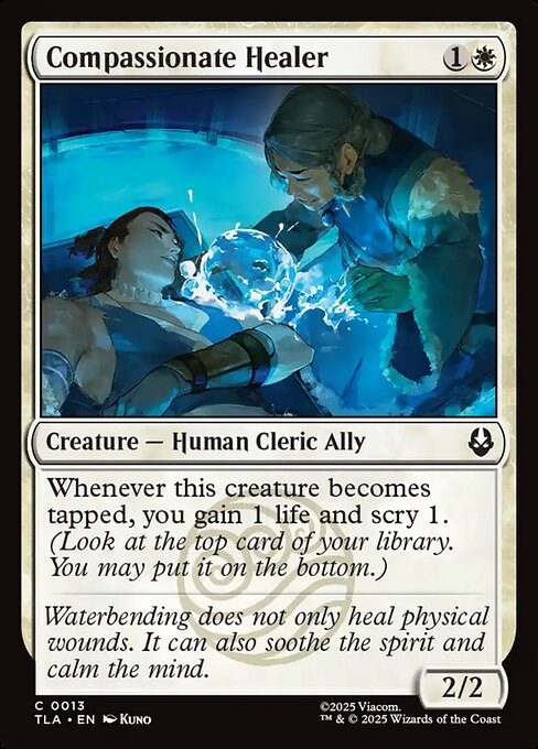 Compassionate Healer — Front