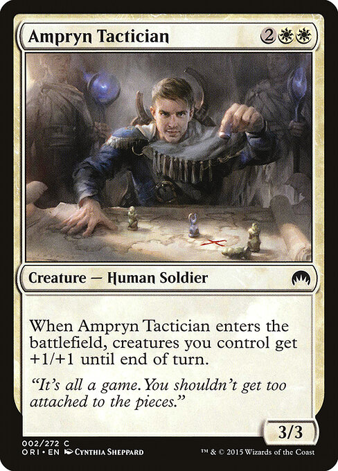 Ampryn Tactician — Front