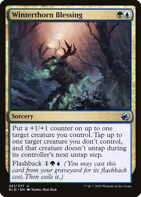 Winterthorn Blessing — Front